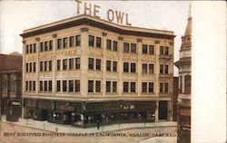 Heald-Dixon College "The Owl" Postcard