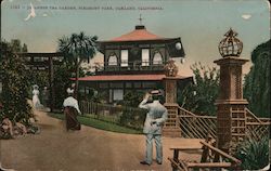 Japanese Tea Garden, Piedmont Park Postcard