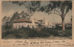 Santa Fe Depot Postcard