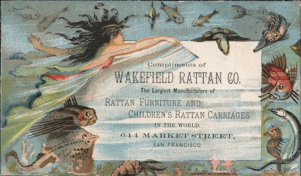 Wakefield Rattan Co. San Francisco California