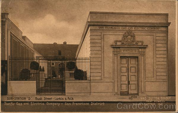 Pacific Gas and Electric Company San Francisco California