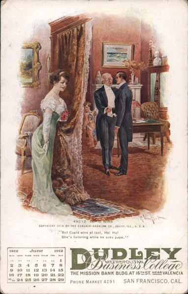 Dudley Metropolitan Business College San Francisco California