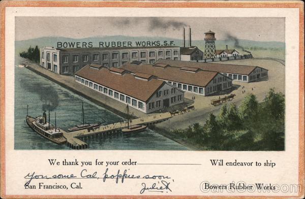 Bowers Rubber Works San Francisco California
