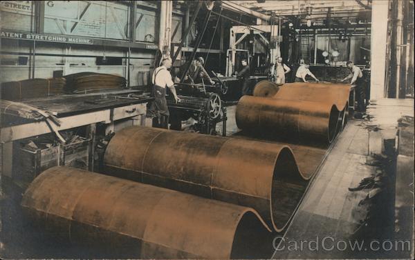 Photographic View of Our Press Room, H.N. Cook Belting Company San Francisco California