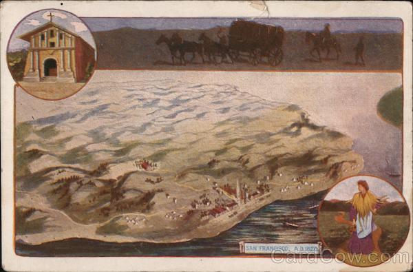 San Francisco, A.D. 1820 California