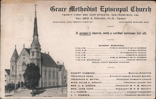 Grace Methodist Episcopal Church San Francisco California