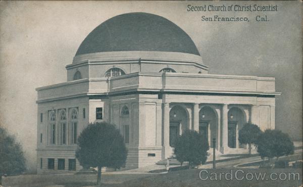 Second Church of Christ Scientist San Francisco California