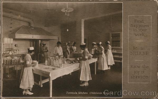 Formula Kitchen, Children's Hospital San Francisco California