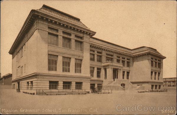Mission Grammar School San Francisco California