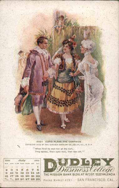 Dudley Metropolitan Business College San Francisco California