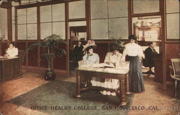 Office of Heald's Business College San Francisco California