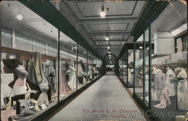 The Arcade of the Emporium San Francisco California