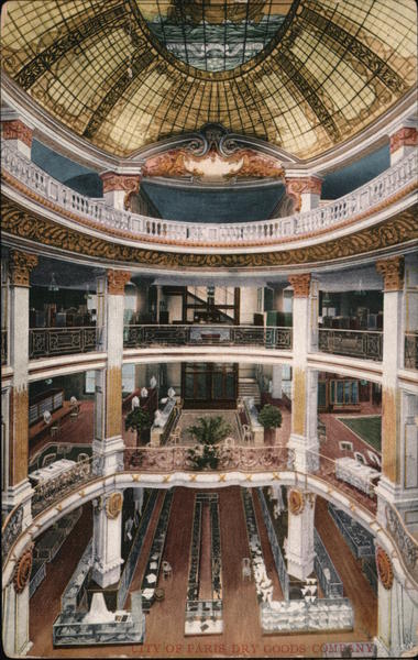 City of Paris Dry Goods Company San Francisco California