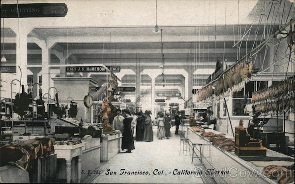 California Market, Butcher Shop San Francisco