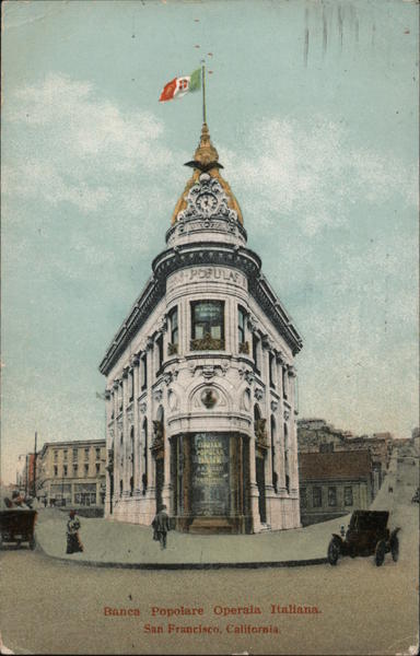 Banca Poplare Operain Italiana San Francisco California