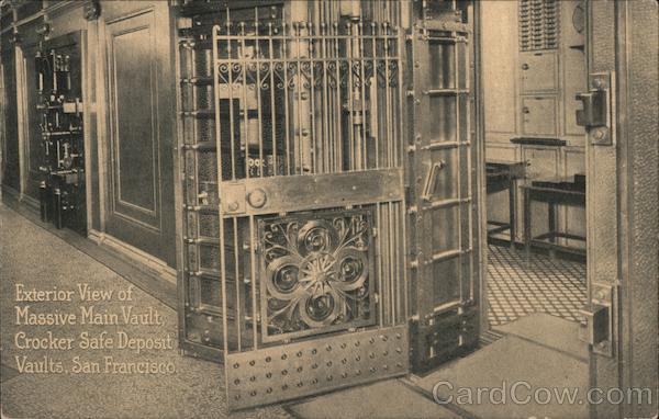 Crocker National Bank Vault San Francisco California