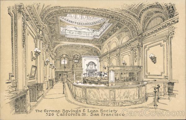 The German Savings & Loan Society San Francisco California