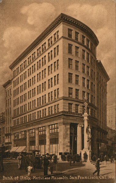 Bank of Italy San Francisco California