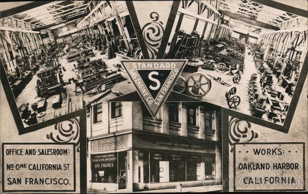 Standard Gas Engine Co. San Francisco California