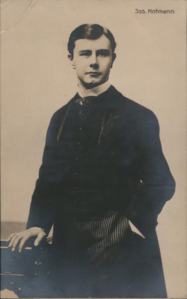 Pianist Josef Hofmann - Sherman Clay & Co. San Francisco California