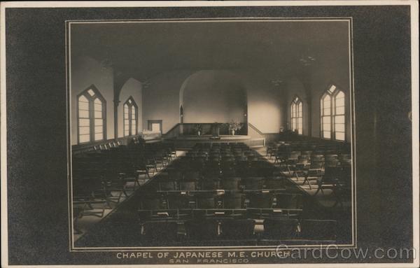 Chapel of Japanese M.E. Church San Francisco California