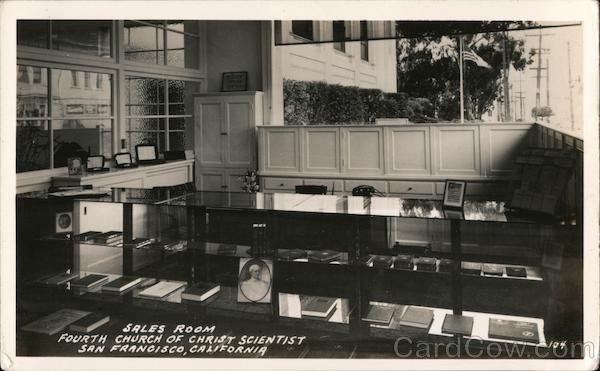 Sales Room, Fourth Church of Christ Scientist San Francisco California