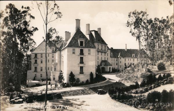 General View of Christian Science Sanatorium San Francisco California