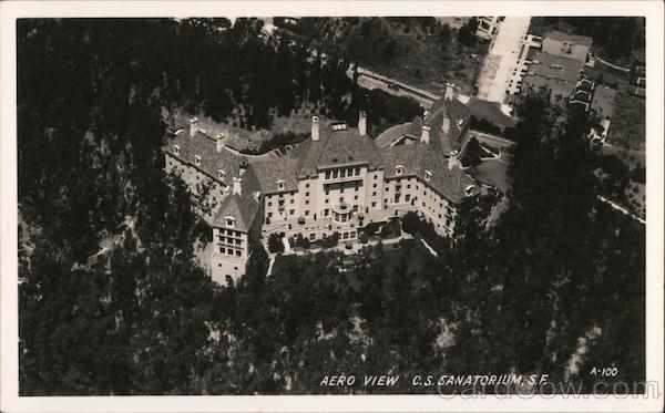 Aero View C.S. Sanatorium San Francisco California