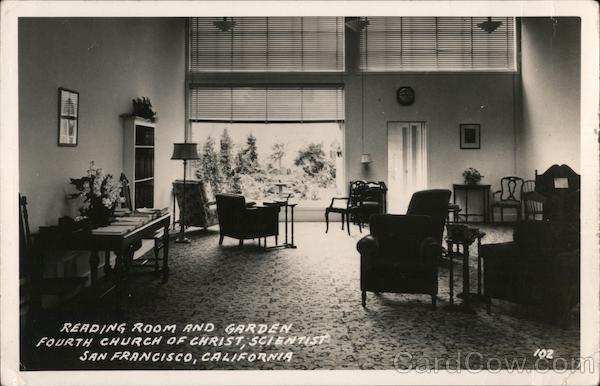 Reading Room and Garden, Fourth Church of Christ, Scientist San Francisco California