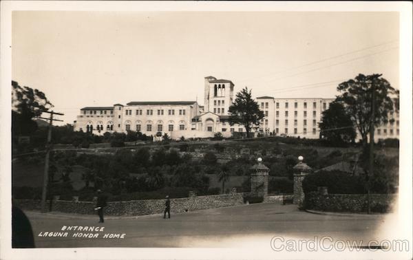 Entrance Laguna Honda Home San Francisco California