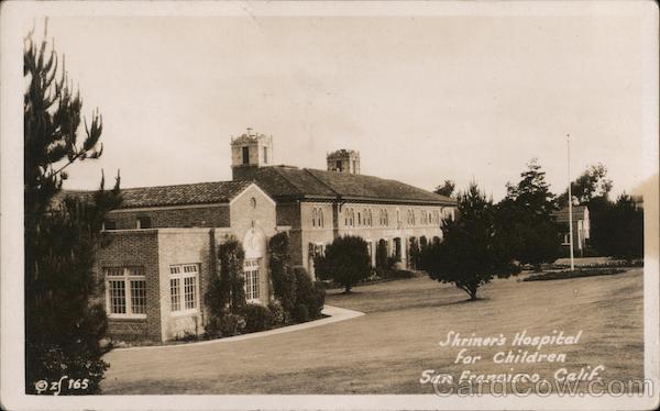 Shriner's Hospital for Children San Francisco California