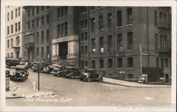 Lane Hospital San Francisco California