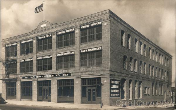 Sun Tent Luebbert Co. San Francisco California