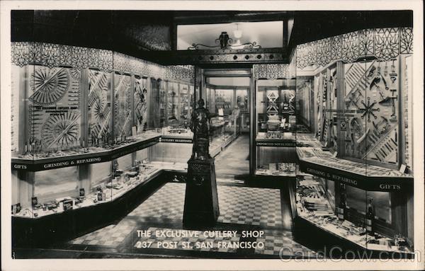 The Exclusive Cutlery Shop San Francisco California