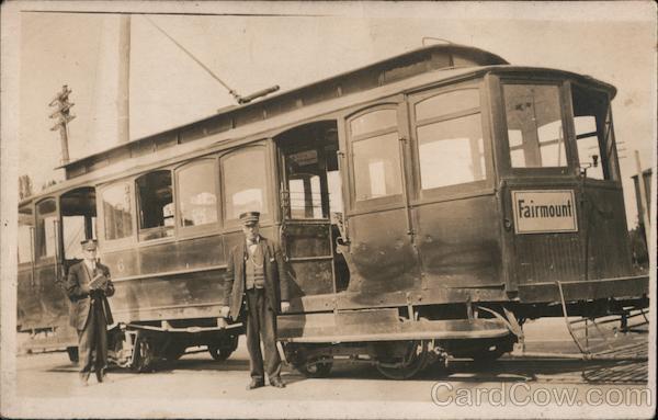 Fairmount Streetcar San Francisco California Trolleys & Streetcars