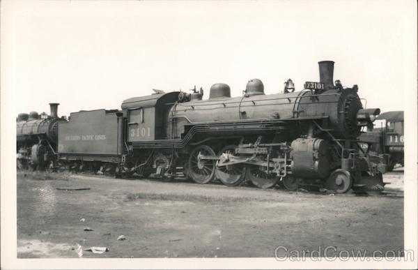 Southern Pacific Steam Locomotive Trains, Railroad