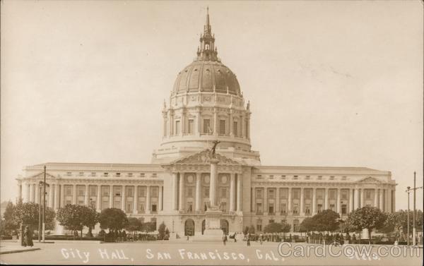 City Hall San Francisco California Stets