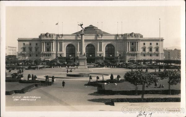 Civic Auditorium San Francisco California