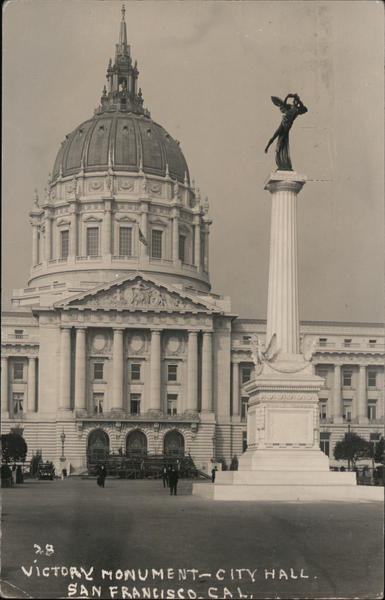 Victory Monument - City Hall San Francisco California