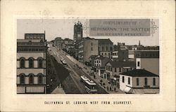 Compliments of Hermann, the Hatter Trade Card