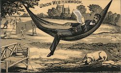 Union Web Hammock, Neville & Co. San Francisco, CA Trade Card Trade Card Trade Card