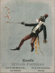 Kast's Sylish Footgear Trade Card