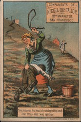 Nicoll the Tailor Trade Card