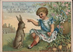 Roos Bros San Francisco, CA Trade Card Trade Card Trade Card
