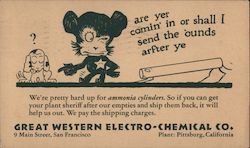 Great Western Electro-Chemical Co. Postcard