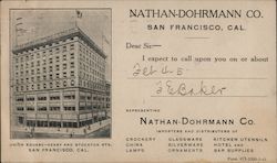 Nathan-Dohrmann Company Postcard
