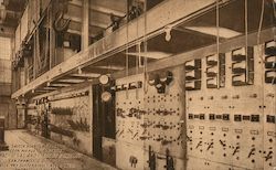 Switch Boards & Gallery Fern Avenue Substation Pacific Gas and Electric Postcard