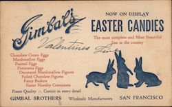 Gimbal's Brothers Wholesale Candy Postcard