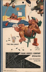 Frank Groves Company Specialties The Big Shot Postcard