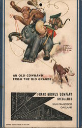 Frank Groves Company Postcard